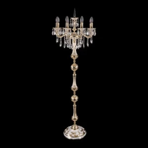 Торшер Bohemia Ivele 7000/8/175-160/B/GW BOHEMIA IVELE ПОД СТАРИНУ, СВЕЧА, ЭЛИТНЫЕ 118903 Золото