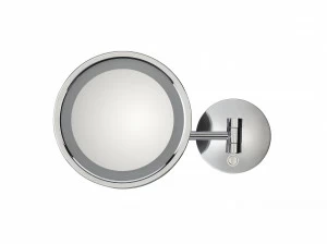 SPECCHI Увеличительное зеркало со светодиодной подсветкой.
2 Вт 100/240 В 50/60 Гц IP44

- Полностью из латуни
- 3-кратное увеличение
- переключатель ВКЛ / ВЫКЛ
- Долговечные светодиодные лампы без теплового излучения
- Источник питания для светодиодов ни