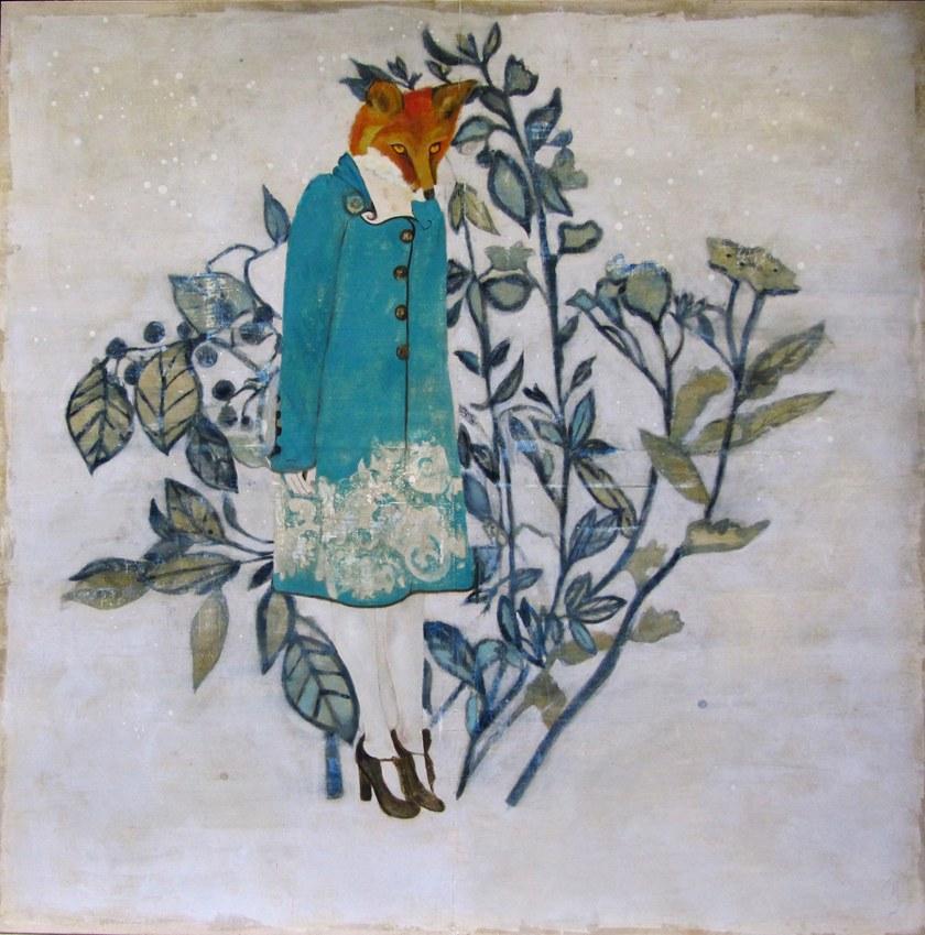 ICI ET LÀ Смешанная техника на холсте K. fabrizzi Kf02 - Вид №1