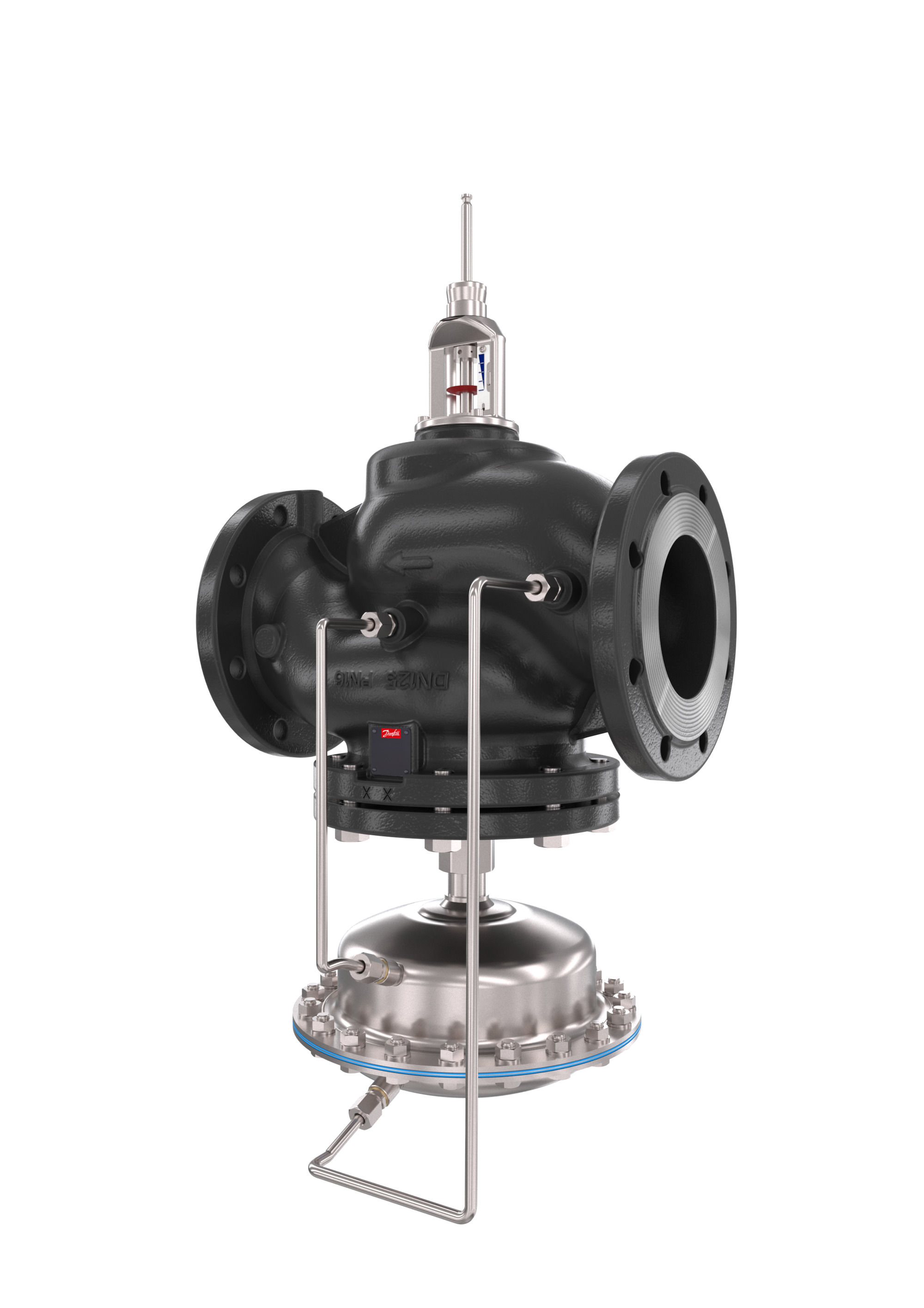 Danfoss Клапан регулирующий комбинированный AFQM2 фланцевый AFQM 2 PN16 100/160 /0,5 фл. 003G5505  - Вид №12