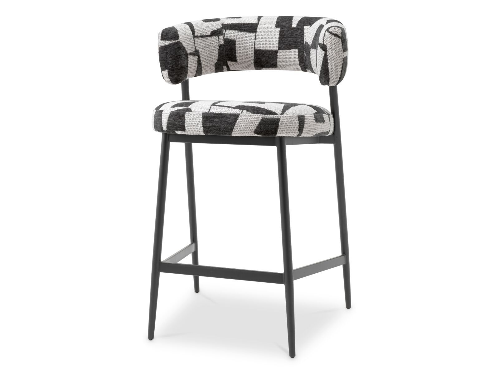 Высокий тканевый стул с подставкой для ног Eichholtz Folsom ARCH-00028365