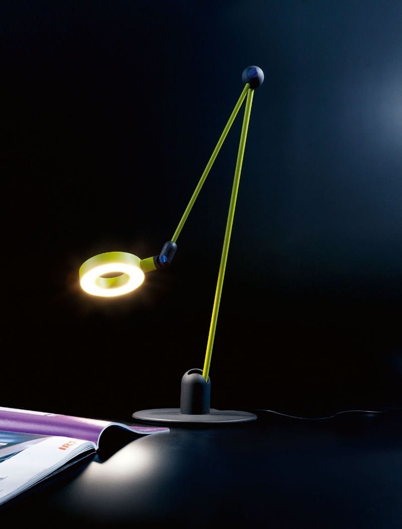Алюминиевая светодиодная настольная лампа с гибким кронштейном Martinelli Luce l'amica ARCH-00120715 - Вид №5