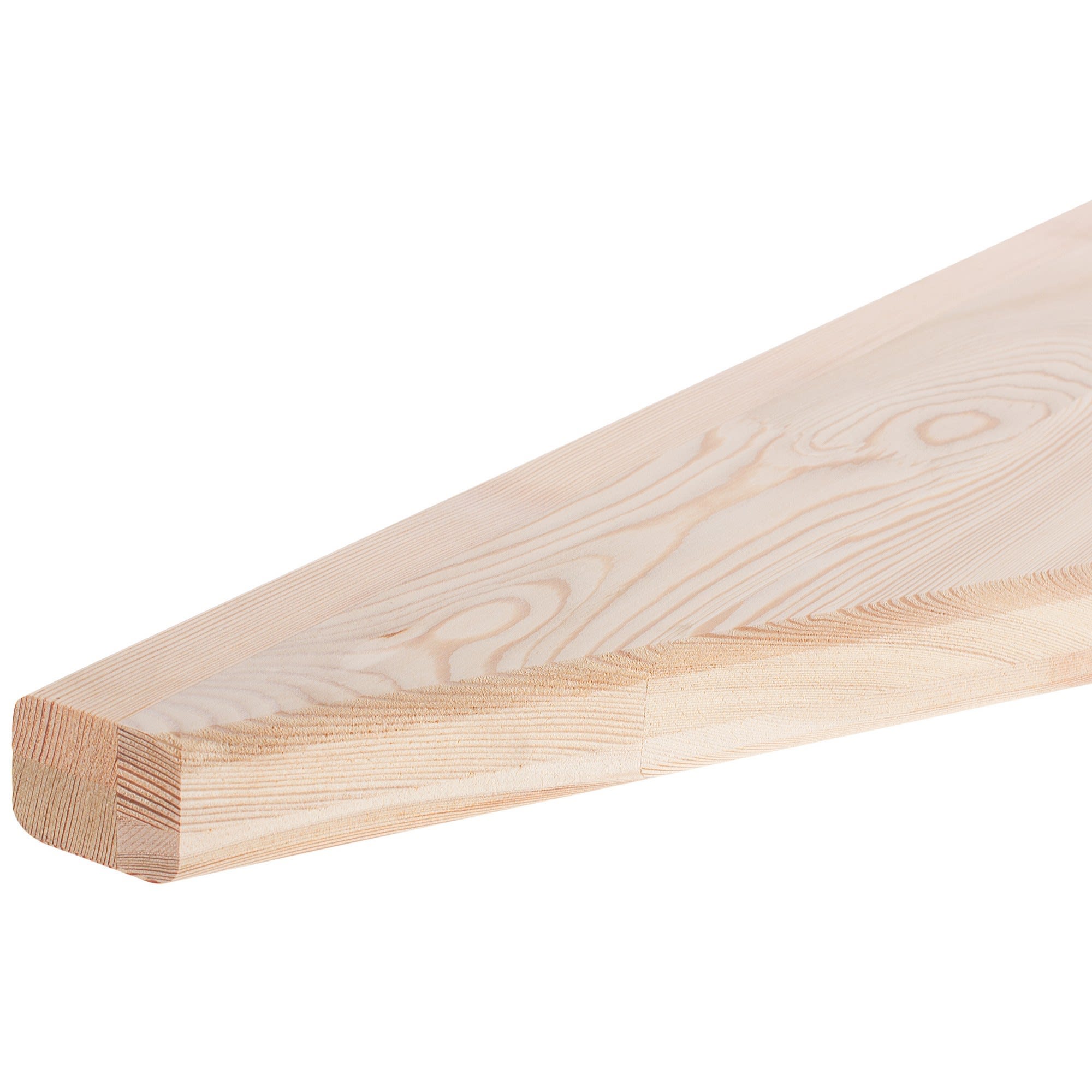 18308994 Ступень 40x500x900 мм лиственница сорт AB цельноламельная забежная Santreyd 