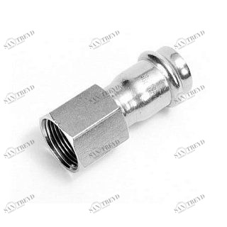 Муфта В-пресс 35 x 1 1/4" нержавеющая сталь IBP PS4270G0351000