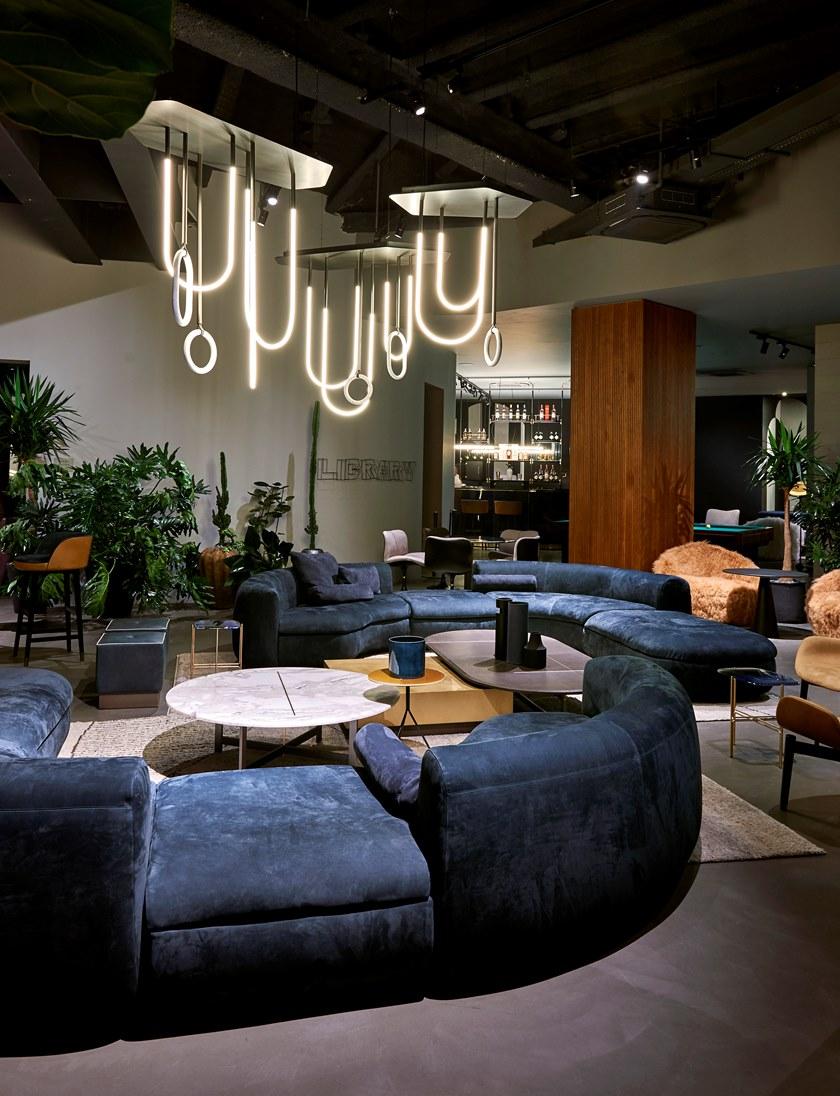 BAXTER Стеклянный потолочный светильник прямого света sun-id-1500791 - Вид №5