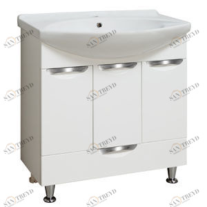 Тумба Барселона 75 с умывальником Лагуна 75 RUNO 2313132