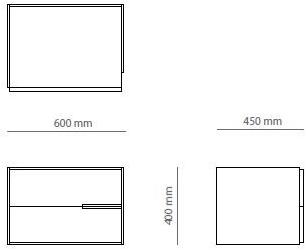 PRADDY Прямоугольная тумбочка из дерева с ящиками Valley Ml062|ml044 Ml062~ml044 - Вид №4