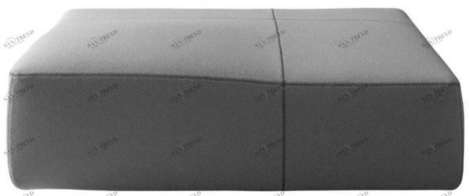 B&B Italia Пуф из мягкой ткани Bend sun-id-1506376