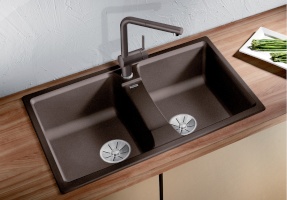 524962 Кухонная мойка Blanco Lexa 8 алюметаллик  Blanco Lexa Алюметаллик