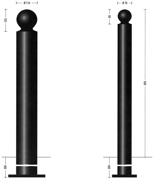 Tegolaia Стальной столбик столбика sun-id-1489801 - Вид №1