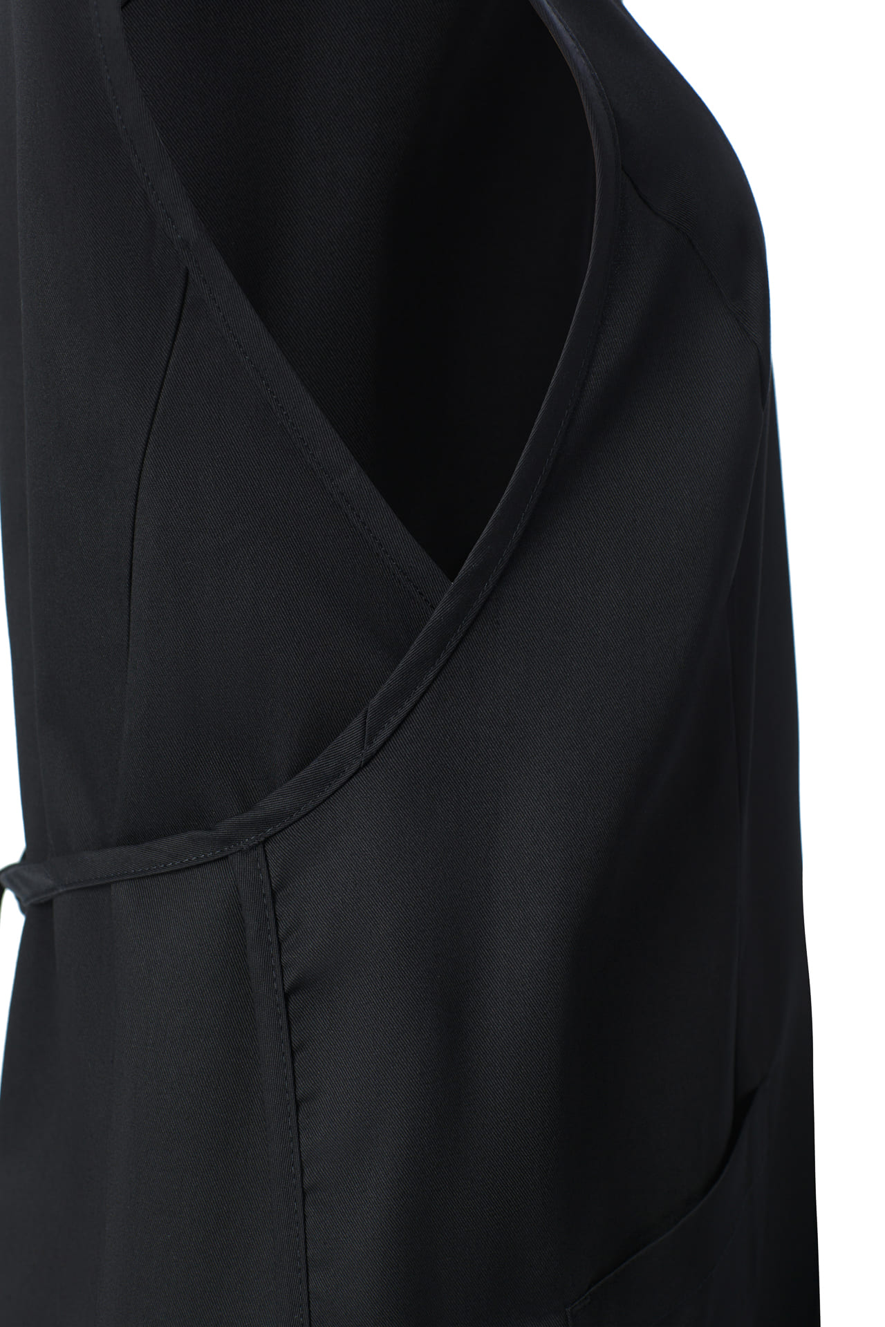 60645 Фартук-накидка black (черный) CAMILLA  Одежда для официантов  размер  - Вид №2