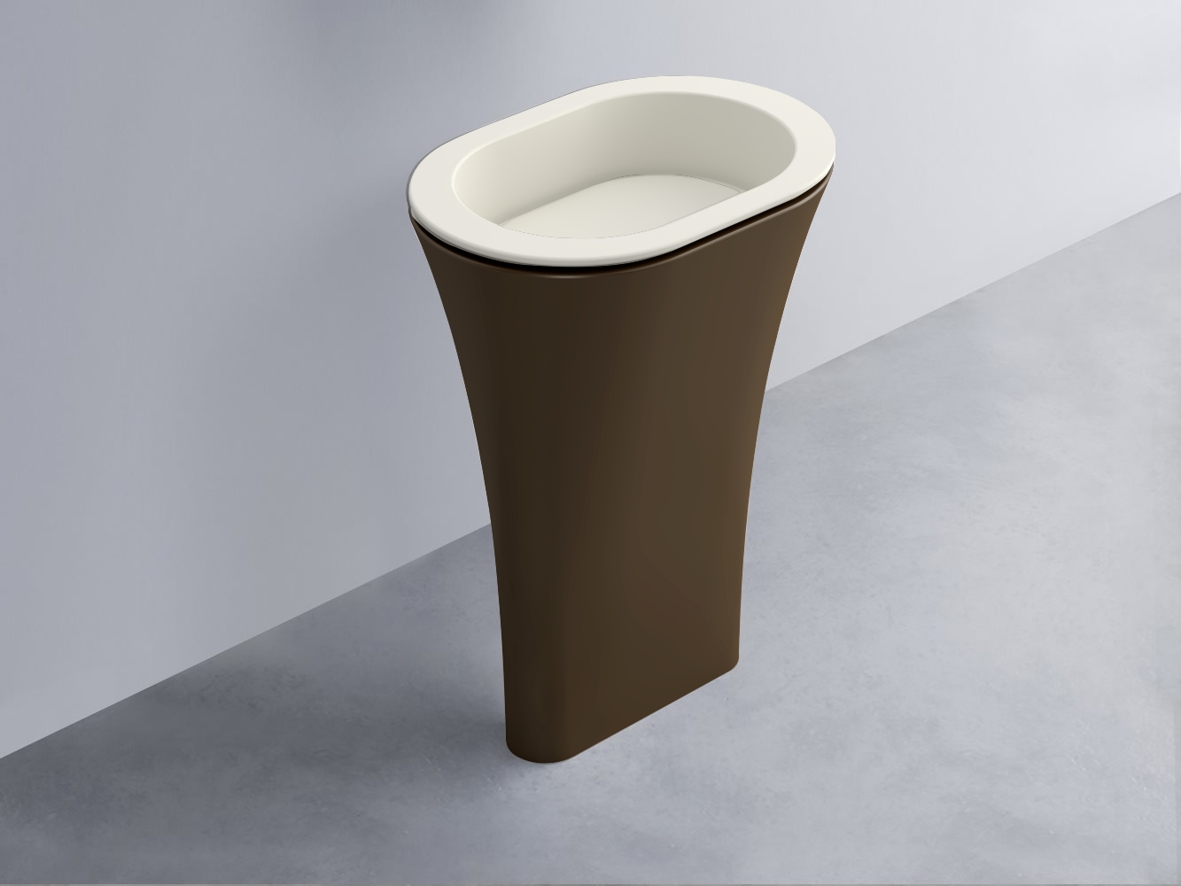 AMLA65-TL+AMPILO-TL+AMCOLO-CA Раковина Amedeo Ovale отдельностоящая cielo Enjoy + Amedeo Ceramica Cielo