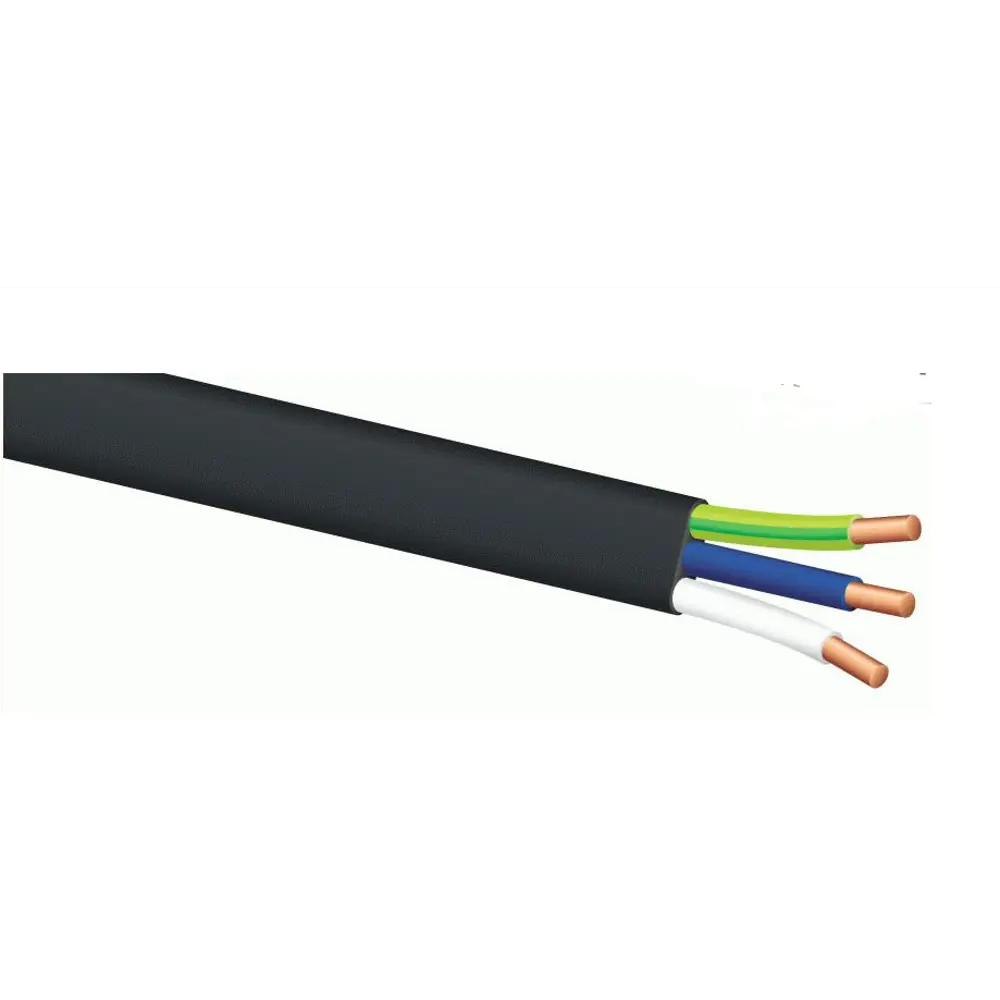 Кабель Tdm Electric ВВГпнг(A) 3x2.5 мм 20 м ГОСТ цвет черный STLM-2066219