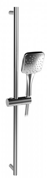 973 / PR Направляющая с мм. 120x120 abs одинарный ручной душ и мм. Гибкий шланг 1500 1/2 ”FF. Bongio Wellness 973/PR