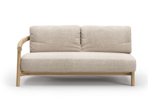 2-местный тканевый съемный садовый диван