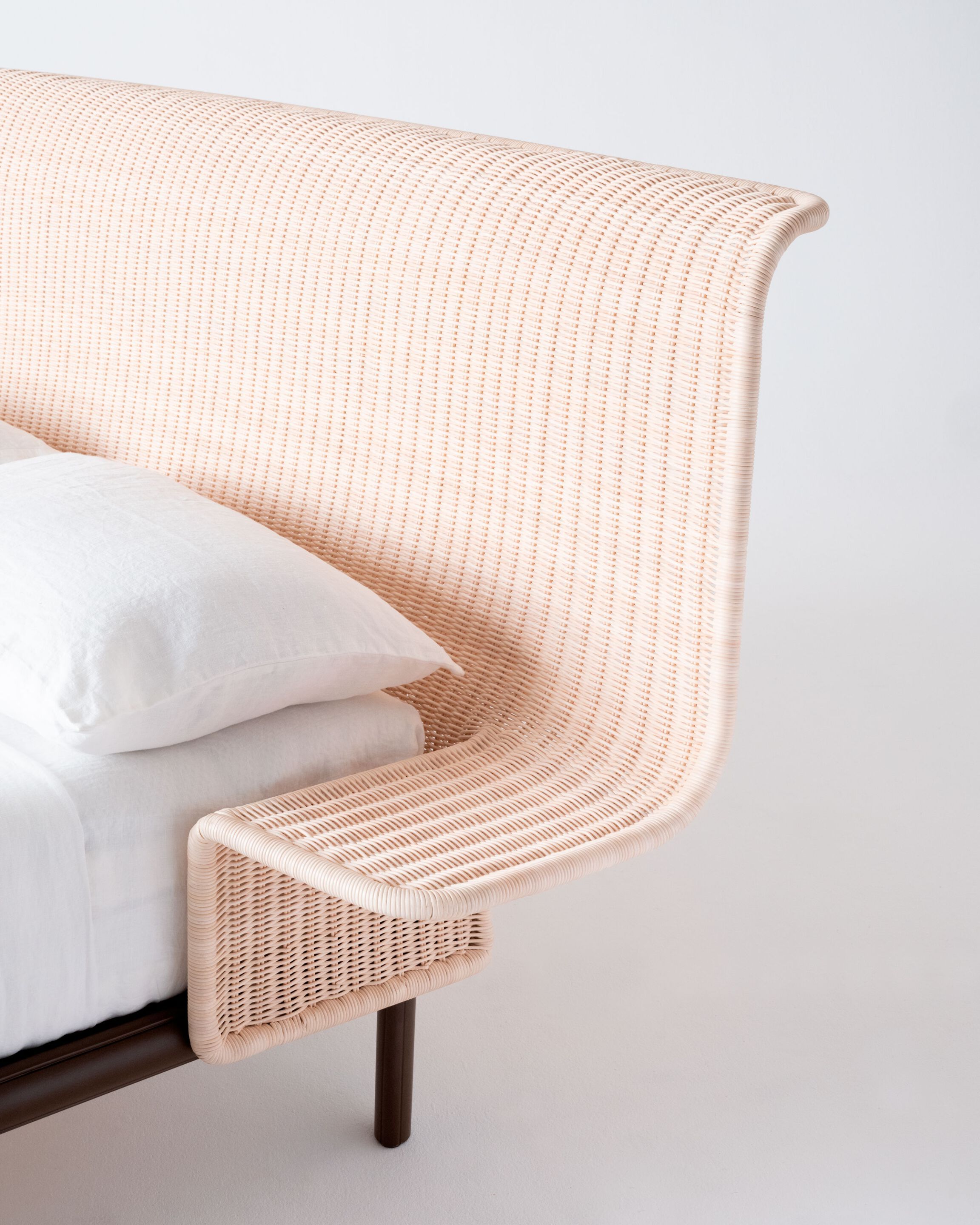 Двуспальная кровать из кованого железа и медоллино Lispi SERAFINO ARCH-00141857 - Вид №12