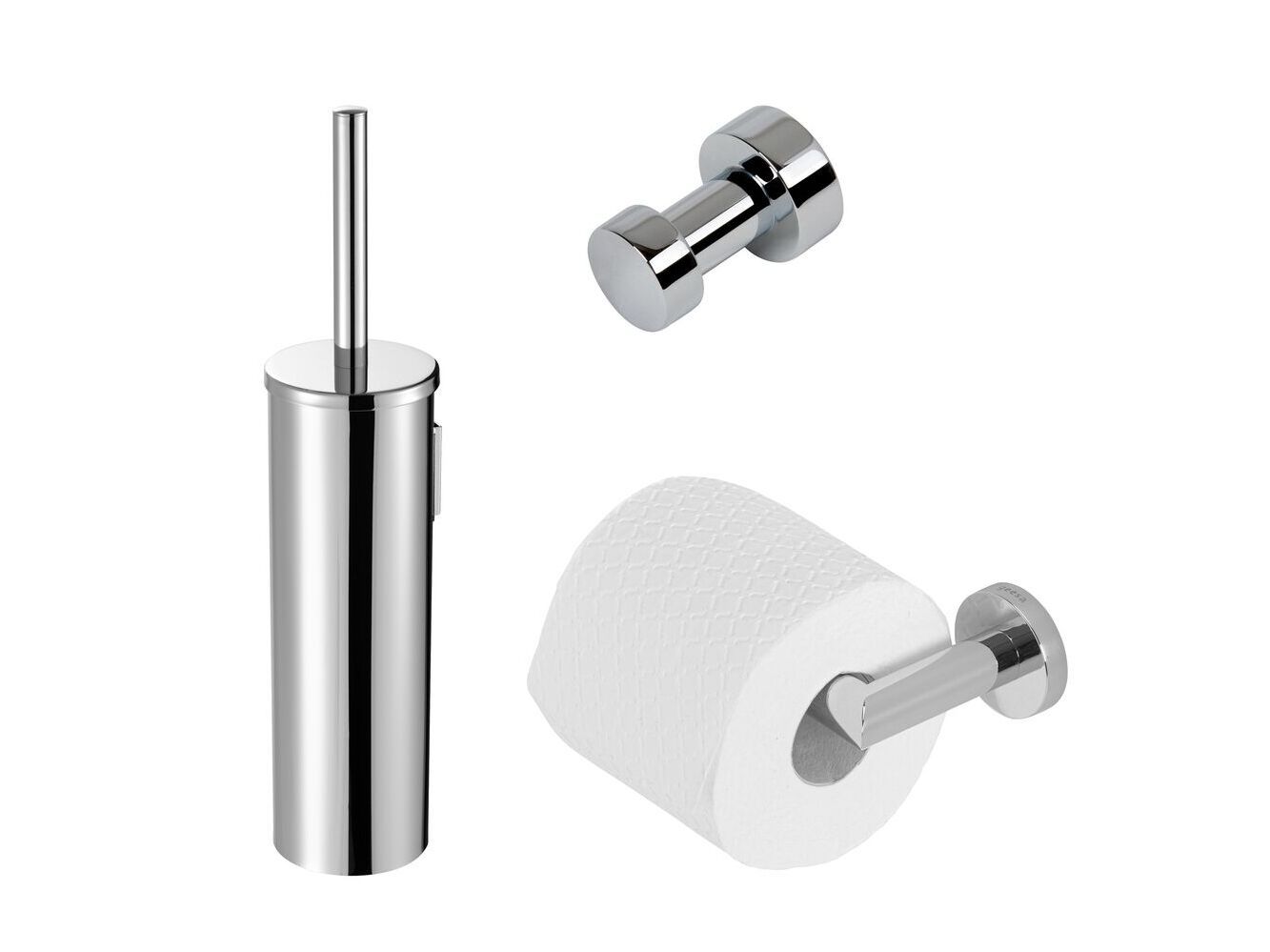 Набор для ванной комнаты из нержавеющей стали Geesa Nemox ARCH-00009144