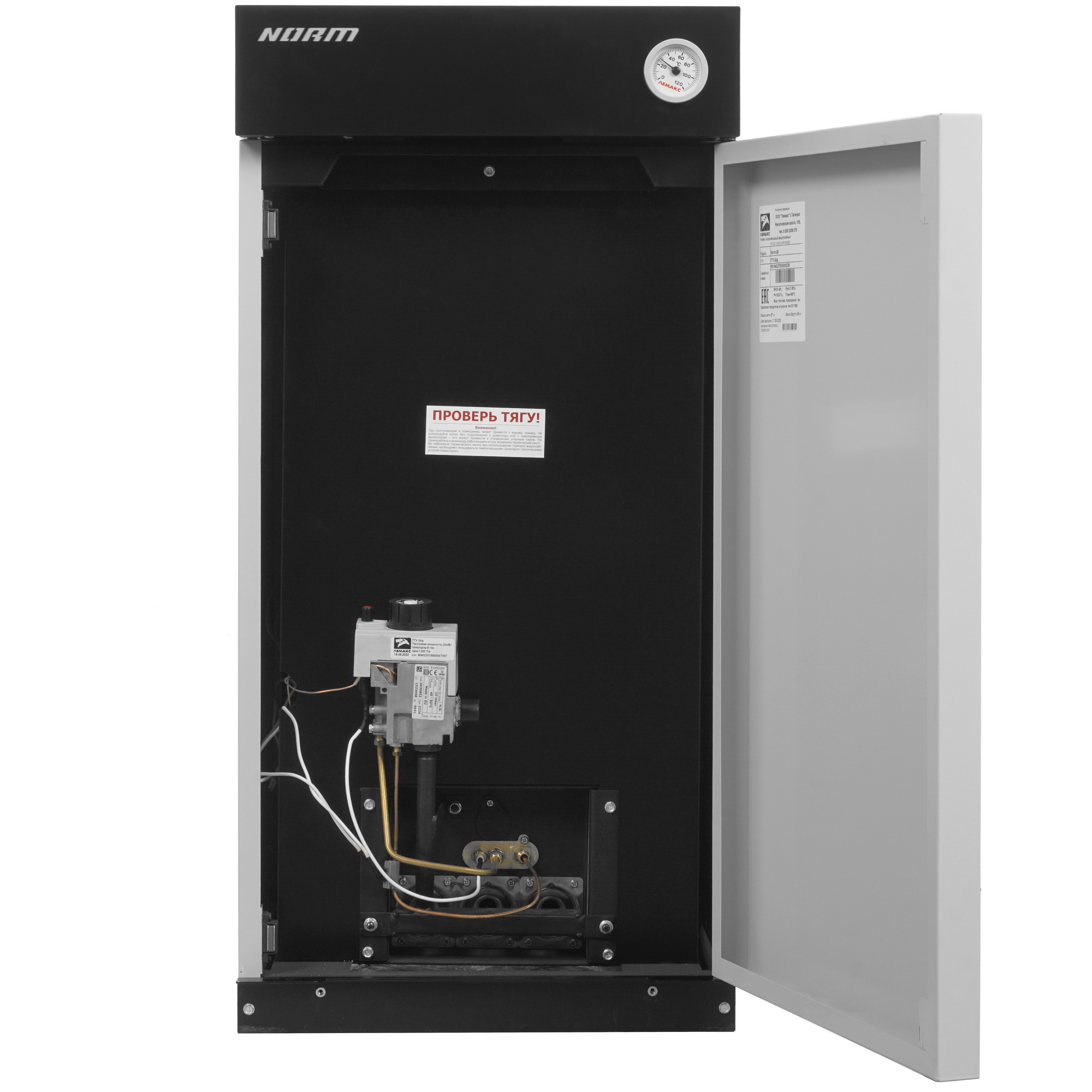 9904920 Газовый котел ЛЕМАКС NORM 20 напольный STDN-0124940 - Вид №2