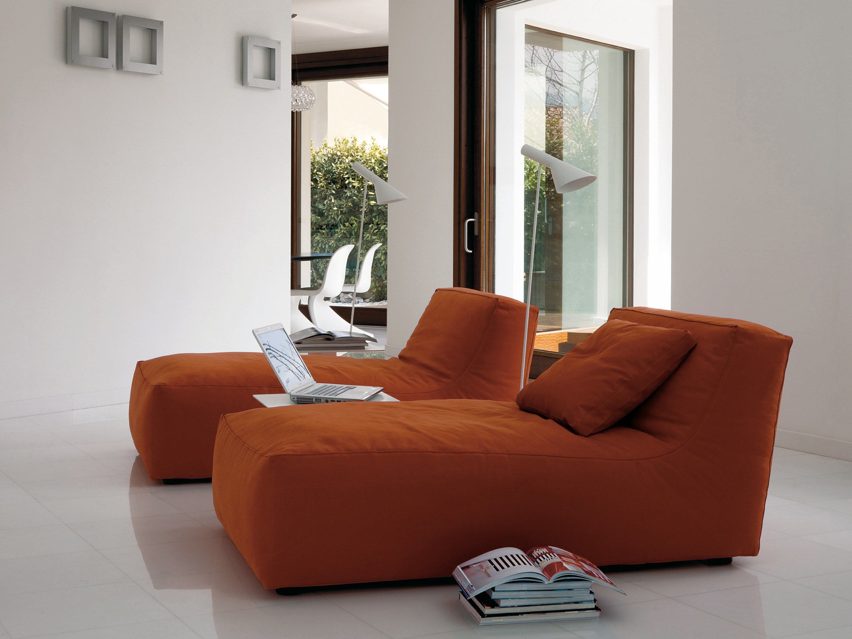 Шезлонг из ткани Verzelloni Noe ARCH-00152860