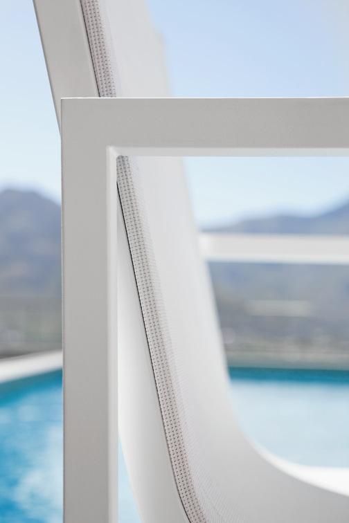 MNST179 Стул лава текстиль черный Manutti Latona - Вид №11