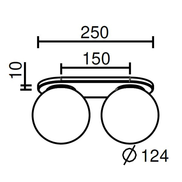 Выдувное стекло светодиодный настенный светильник Brillamenti ZBowl ARCH-00054702 - Вид №7