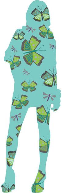 CONCEPTUWALL Клейкое украшение из нетканого материала Silhouettes sun-id-1385645 - Вид №2