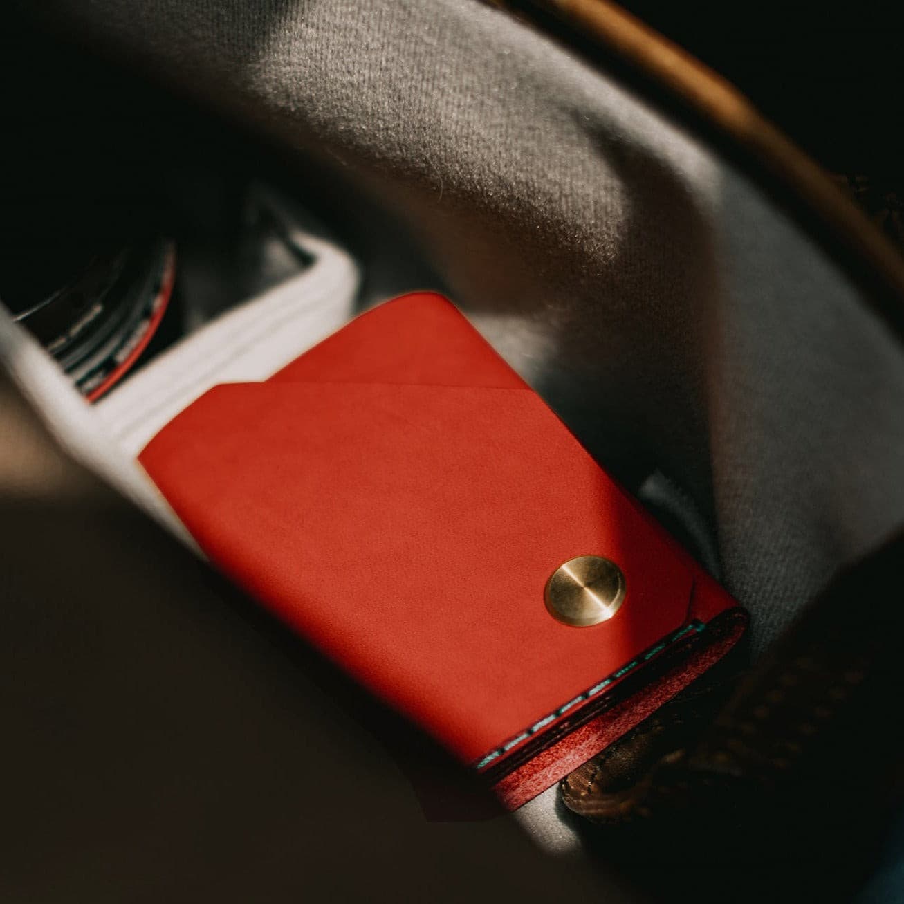 W103CHIL Денежный кошелек - перец чили Wingback  - Вид №4