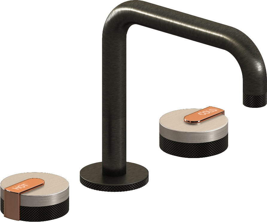 E-11511-R1BNi-L1RG-BOX Смеситель для умывальника на 3 отвертия GRAFF MOD+