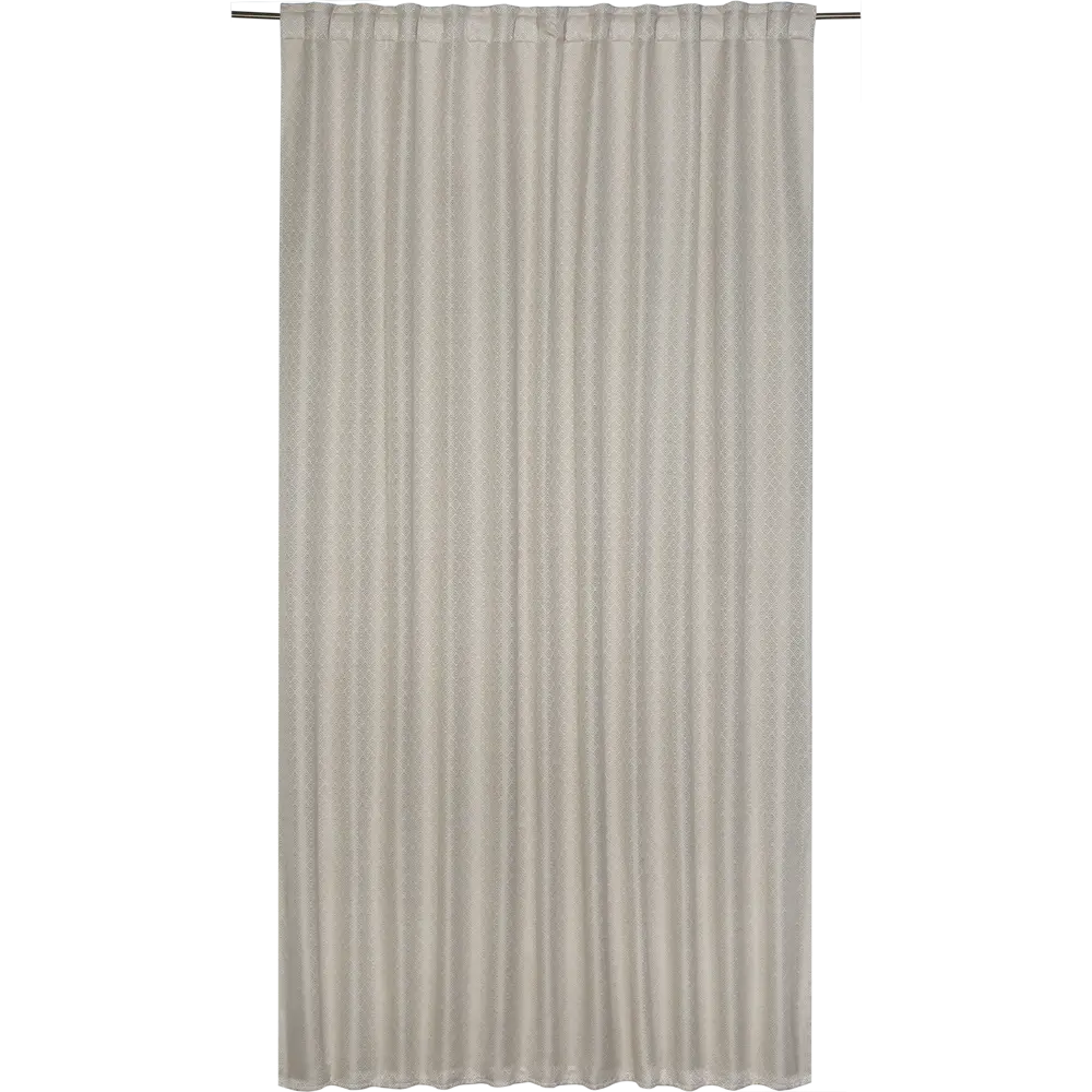 Штора на ленте Constance Cream, 200х280 см, однотонный, цвет кремовый 82113038 STLM-2209205 INSPIRE 