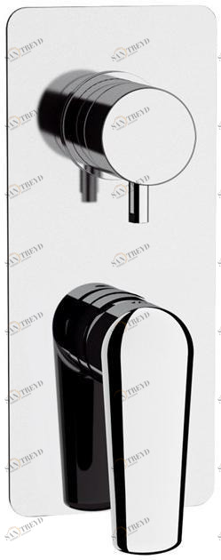 Rubinetterie Mariani Встраиваемый однорычажный смеситель для душа из латуни Armonia sun-id-1376970