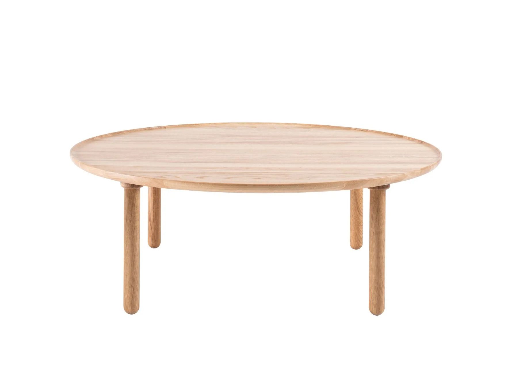 Круглый журнальный столик из дуба Gazzda Mu ARCH-00056725