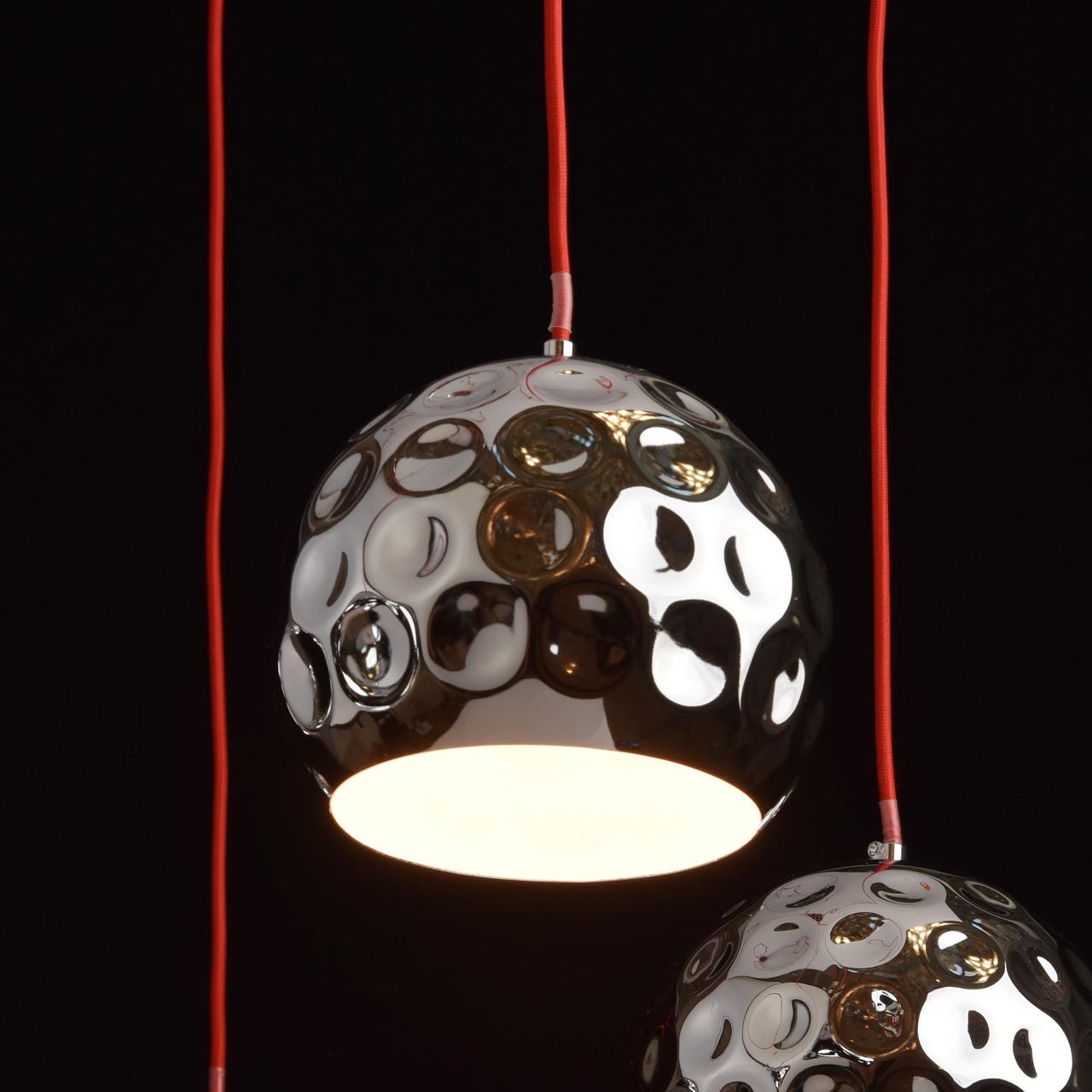 Подвесная люстра MW-Light Котбус 8 492014506 MW-LIGHT ДИЗАЙНЕРСКИЕ, КОТБУС 186797 Хром  - Вид №3