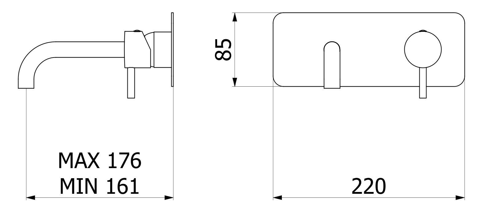 Однорычажный смеситель для раковины IB цвет ARCH-00106633 - Вид №1
