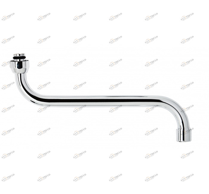 GENEBRE 68904 45 Излив трубки низкий 24 см 