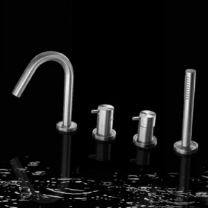 Смеситель набортный для ванны KITTXCV4T_IXS Geda Nextage Toox