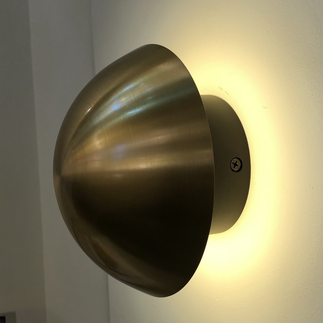 Aromas A1120 d=15 cm золото настенный светильник 121523 - Вид №1