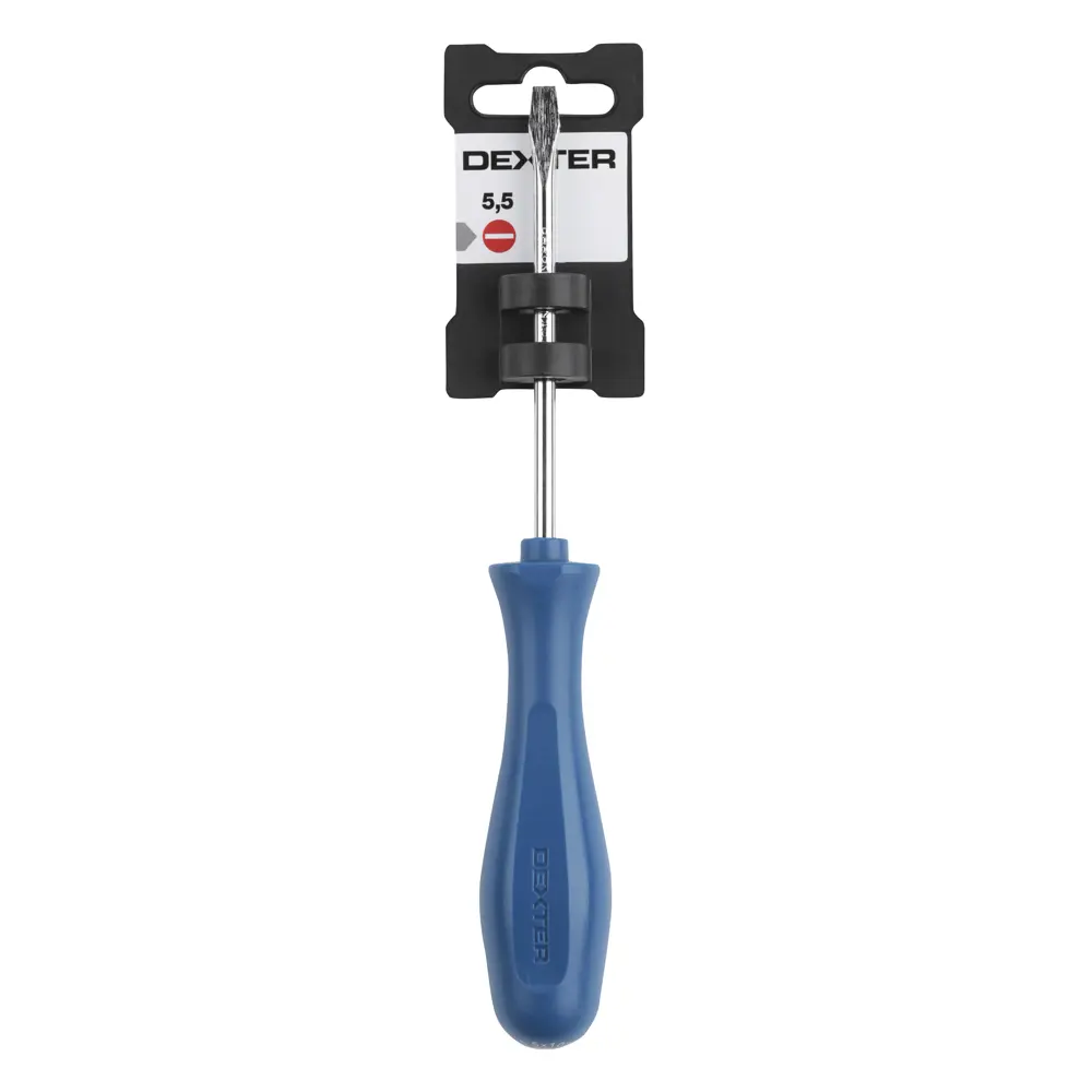 Отвертка шлицевая Dexter Basic SL5.5x100 мм для точных работ 18149276 STLM-0009650 - Вид №7