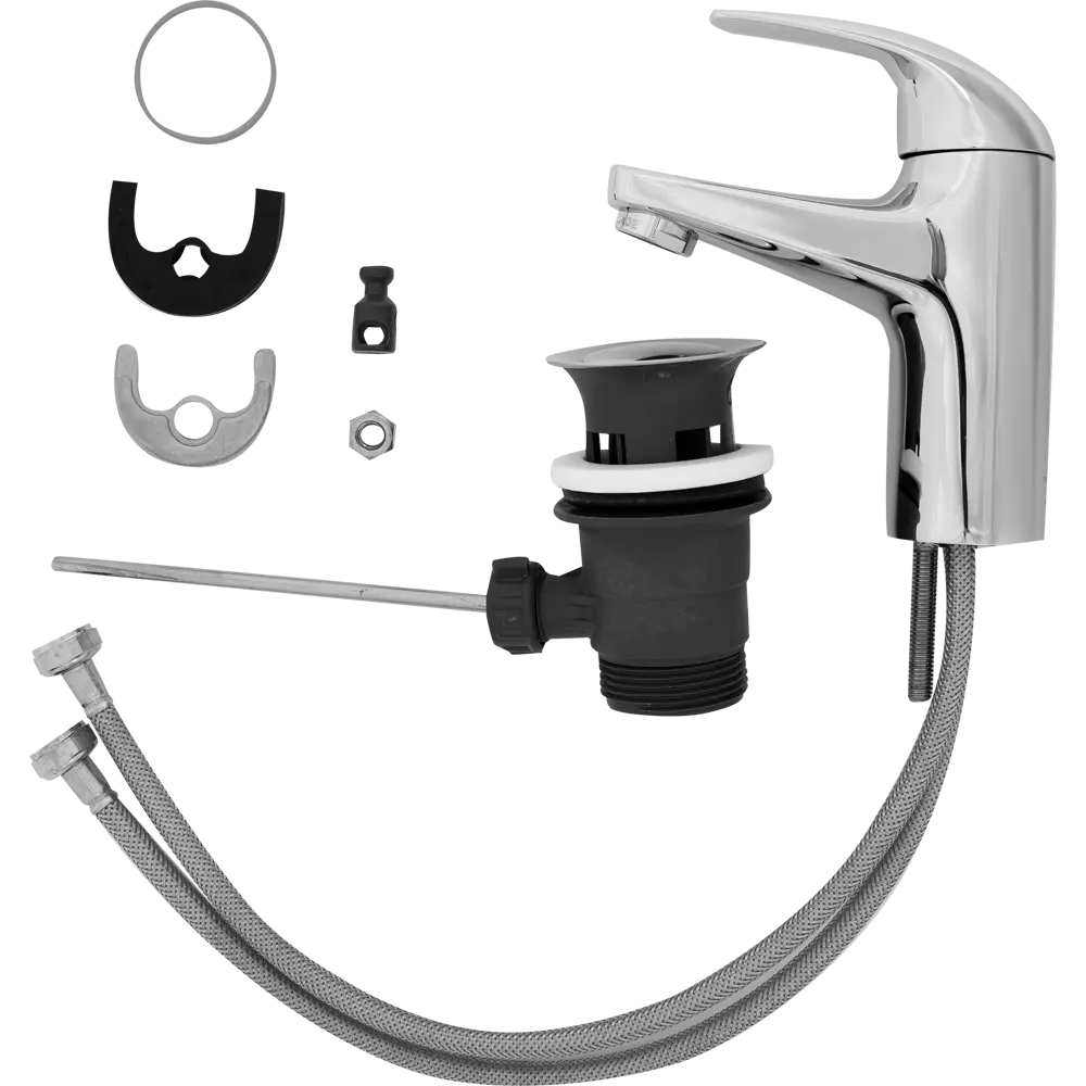 Смеситель для раковины Grohe Curve однорычажный цвет хром 82137596 STLM-2114355 Start Curve - Вид №3