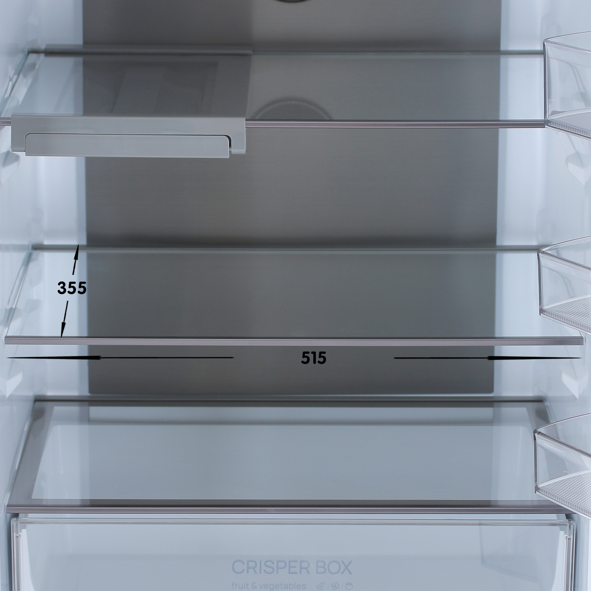 5423600 Холодильник с морозильником   Eigen Stark-RF42 белый STDN-0062519 - Вид №8