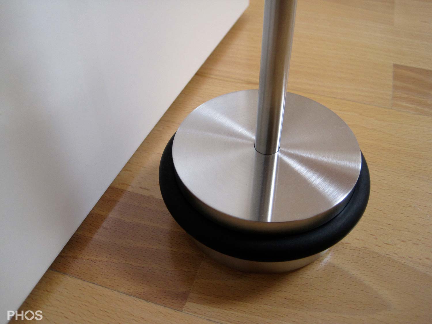 TSB90-45G450 Дверной стопор напольный, с ручкой 45 см. ø90 мм, высота 45 мм. PHOS  - Вид №2