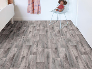 Нескользящий виниловый пол с эффектом дерева