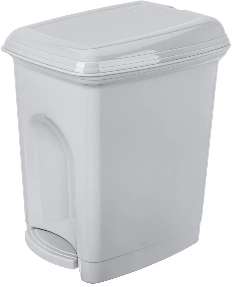 Контейнер для мусора KAPLEN с педалью 7 л - стильный и гигиеничный 12099060