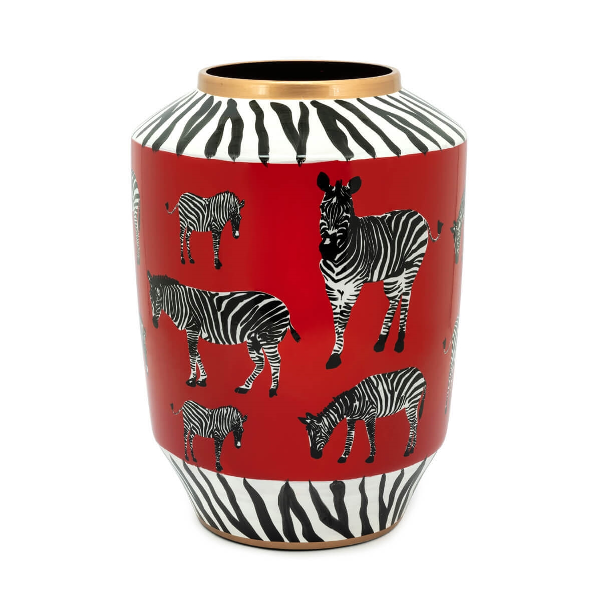 200826-40 ABHIKA ВАЗА ZEBER CYL RED 