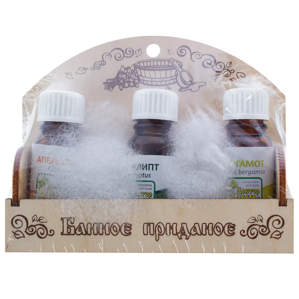 Набор эфирных масел для бани «Банное приданое №2» 16282461 STLM-2003218 Santreyd  - Вид №1