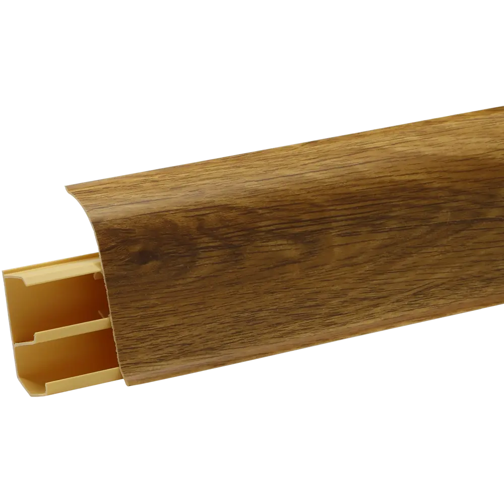 ARTENS Плинтус напольный ПВХ Лоренц с кабель-каналом 7 см 83410245 STLM-0041077