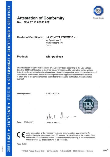 La Veneta Forme Мини-бассейн из пенополистирола с 2-х местной гидромассажной ванной sun-id-1428652 - Вид №8