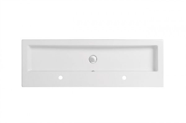 LY120 Накладная раковина на столешницу  прямоугольная Neroceramica 