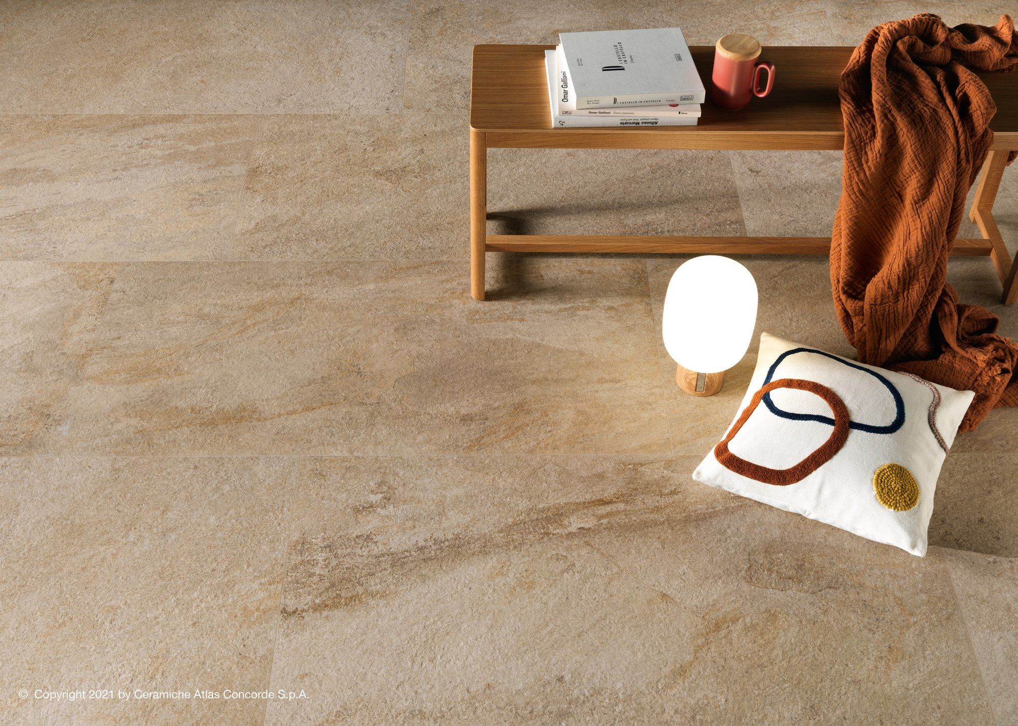 Пол / облицовка керамогранита с эффектом камня Atlas Concorde Norde ARCH-00026085 - Вид №11