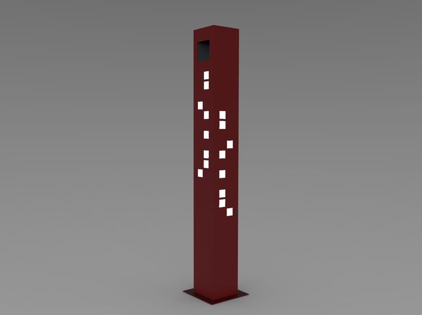 Стальной столб световой боллард CITYSì PRISMA LIGHT ARCH-00065910