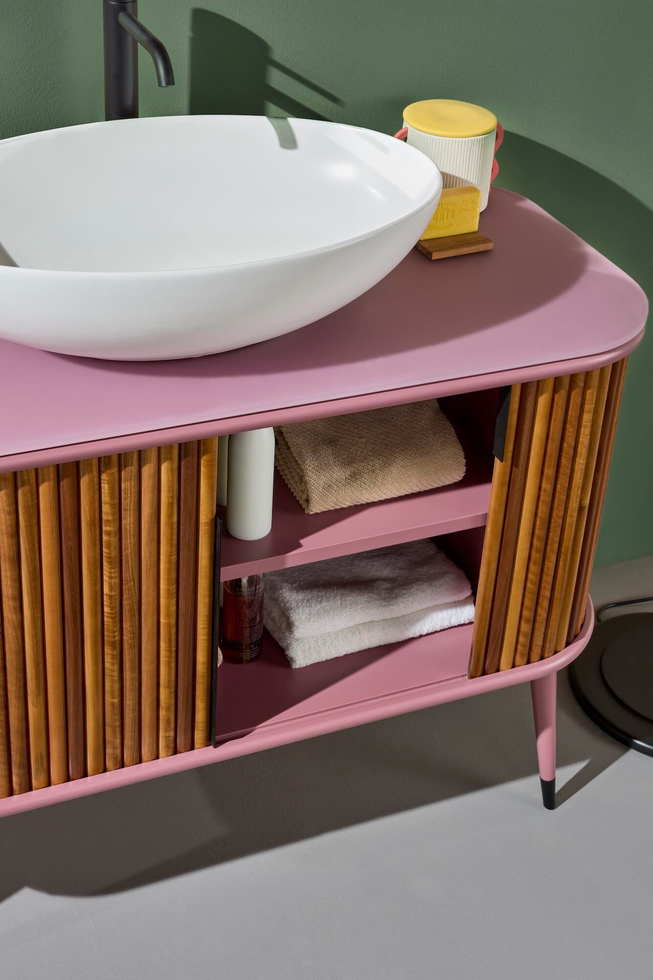 Напольный умывальник с дверцами Gaia Mobili Contemporary ARCH-00151882 - Вид №6